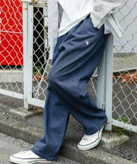 日本直送U.S. POLO ASSN Logo Embroidery Balloon Silhouette Chef Pants RANAN