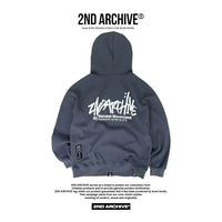 韓國直送🇰🇷 2ND ARCHIVE SG Logo Two Way Hood Zip-up 2ND ARCHIVE