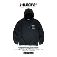 韓國直送🇰🇷 2ND ARCHIVE Tattoo Beanie Bear Hoodies 2ND ARCHIVE