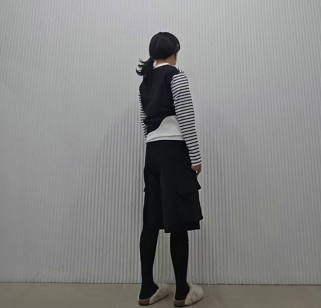 韓國直送Color-Block Top