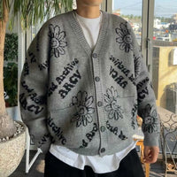 【一口價$410/件】🇰🇷韓國直送🇰🇷 2ND ARCHIVE Flower Pattern Smiley Cardigan 2ND ARCHIVE