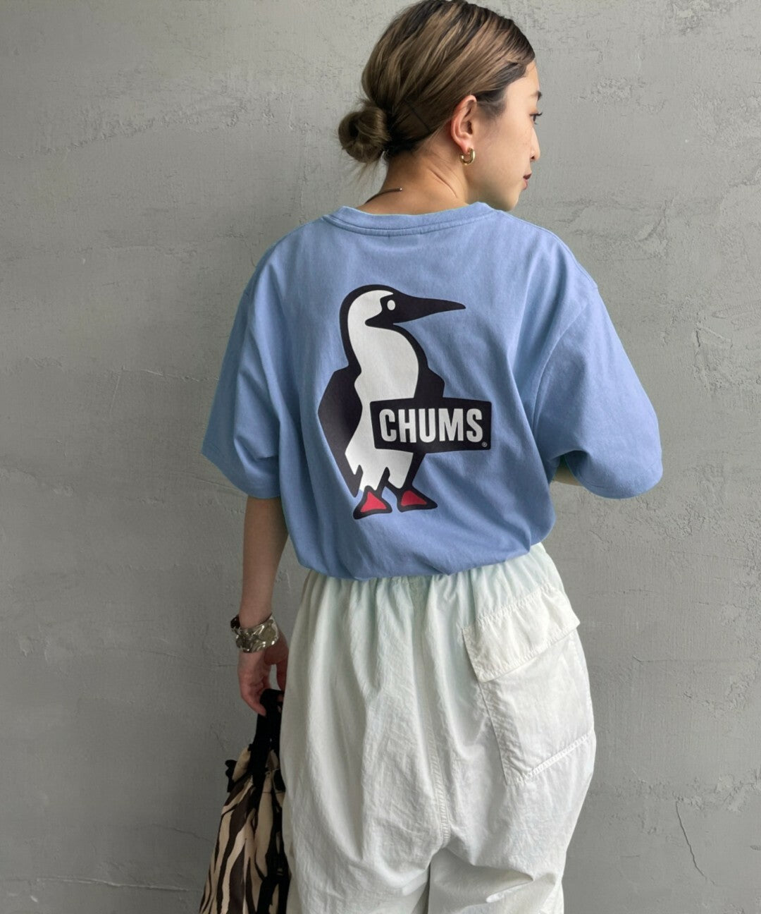 CHUMS booby Logo Tee