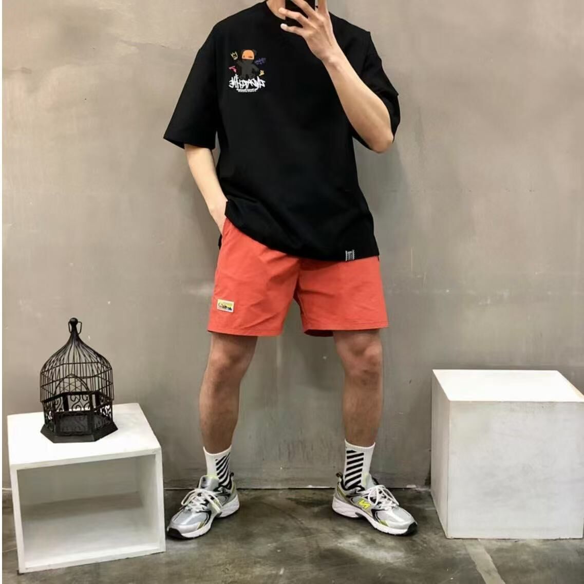 韓國直送 2ND ARCHIVE Tattoo Beanie Bear Tee