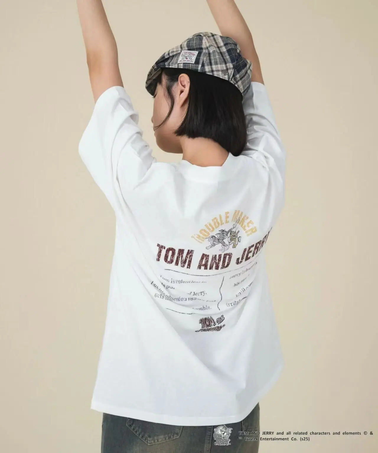 日本直送TOM and JERRY Graphic Tee WEGO LADY'S