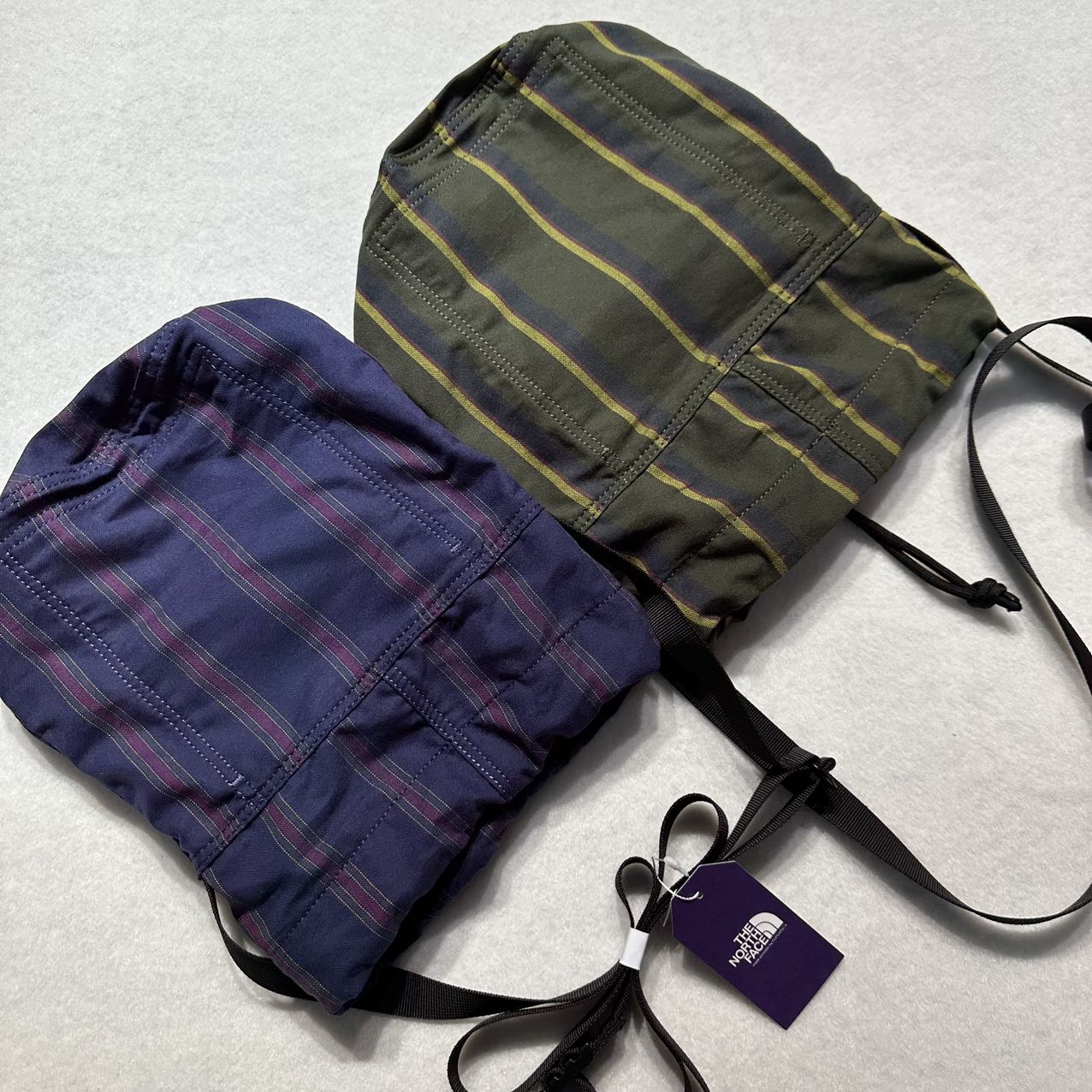 TNF PURPLE LABEL Regimental Stripe 機能斜揹袋 港口工廠