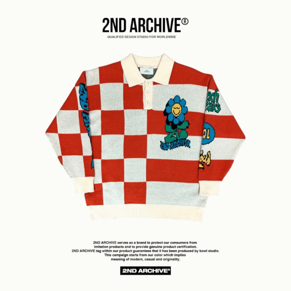 韓國直送🇰🇷 2ND ARCHIVE Stay Flower Knit Sweater
