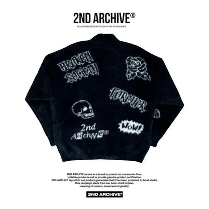 【一口價$450/件】🇰🇷韓國直送🇰🇷 2ND ARCHIVE Mohair Angora Cardigan 毛毛外套 2ND ARCHIVE