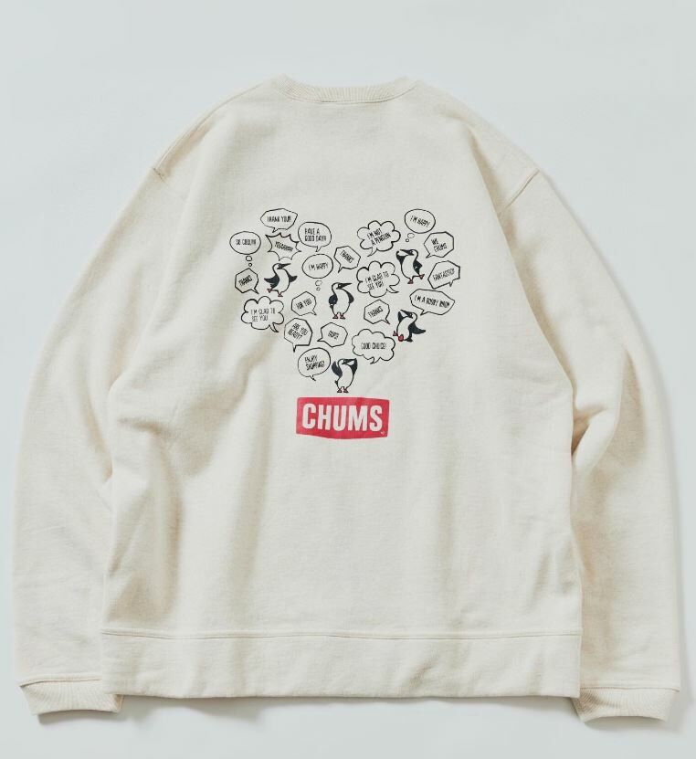 CHUMS Random Booby Bird Back Print Crew Neck Sweatshirt Nya醬外貿服飾 (大廠)