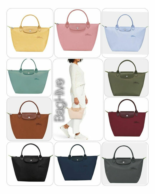 開倉特價又黎啦💟 Recyclé Le Pliage Green系列 長柄手袋，3款尺寸😍10色任選