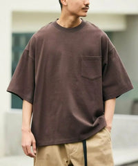 日本直送9 oz Heavyweight Big Silhouette Crew Neck Pocket T-shirt FREAK'S STORE(Rakuten Fashion)