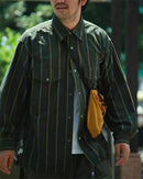TNF Purple Label Regimental Stripe Field Shirt 紫標間條長䄂恤衫 - HLY & CHOCCICO