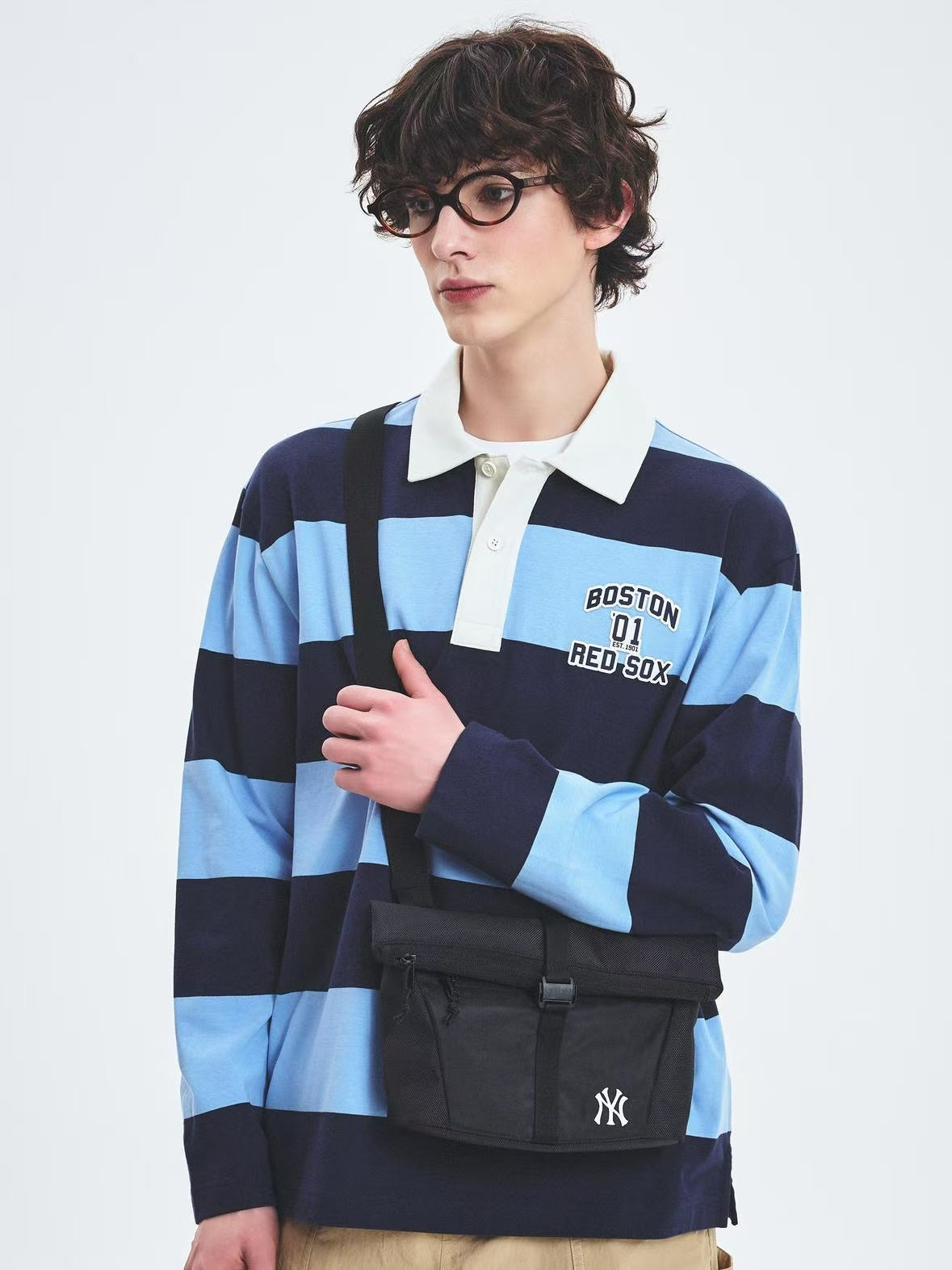 韓國直送MLB Basic Gorpcore Crossbody Bag Boston Red Sox (大廠)