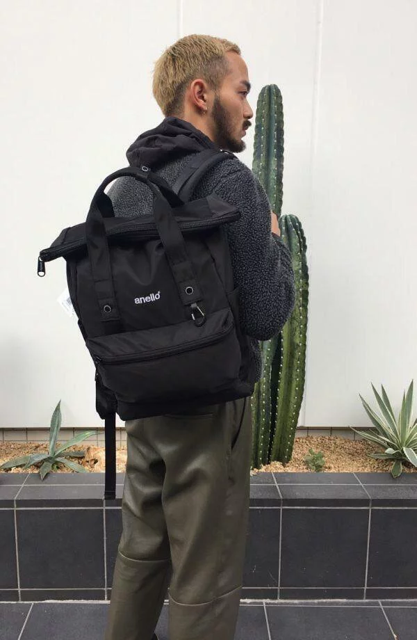 【一口價$288/個】日本🇯🇵Anello urban street 前折式防水背囊 |大容量|折蓋式| 輕重量| 防水| (大廠)