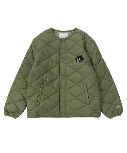 Ne-net NYA 驚訝貓 Quilt Jacket 聯名款夾棉外套 Nya醬外貿服飾 (大廠)