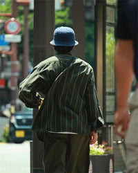 TNF Purple Label Regimental Stripe Field Shirt 紫標間條長䄂恤衫 - HLY & CHOCCICO