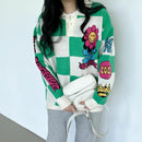 【一口價$428/件】🇰🇷韓國直送🇰🇷 2ND ARCHIVE Stay Flower Knit Sweater 2ND ARCHIVE