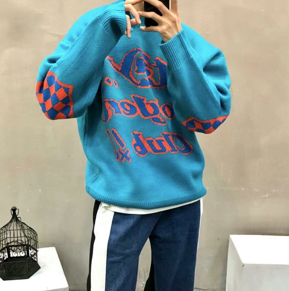 韓國直送🇰🇷 2ND ARCHIVE Stay Gonden Club Jacquard Knit Sweater