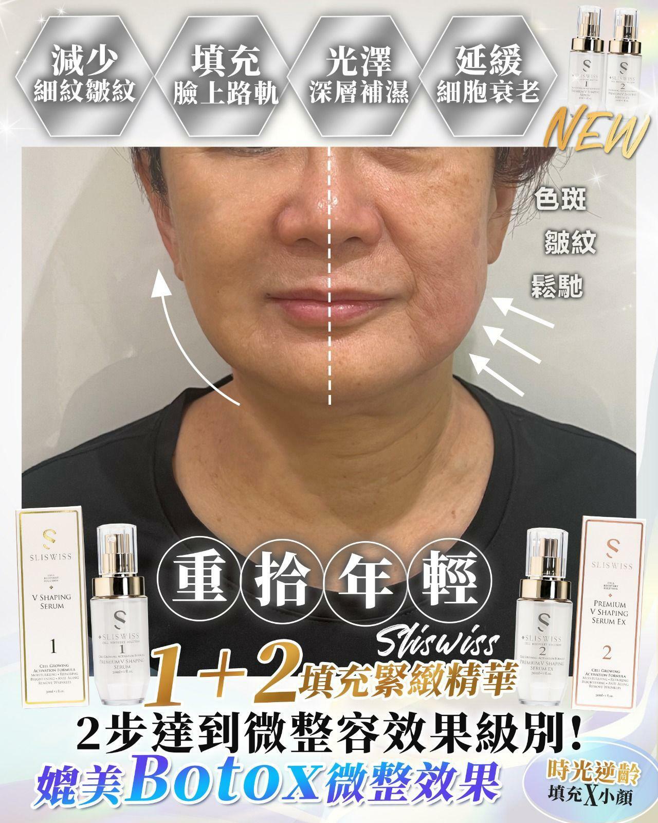 【一口價$899/套】Sliswiss 1＋2微整Hifu套裝