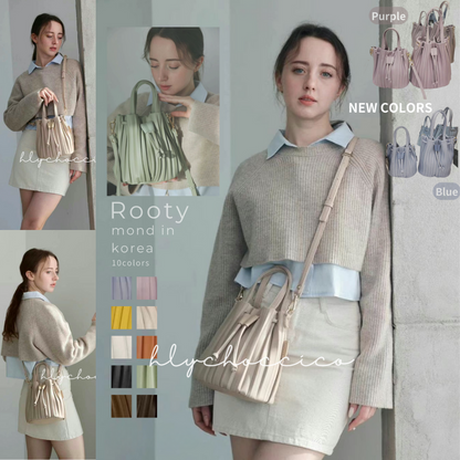 【一口價$385起/個】🇰🇷韓國直送🇰🇷 韓國Rooty 百摺袋  |10色