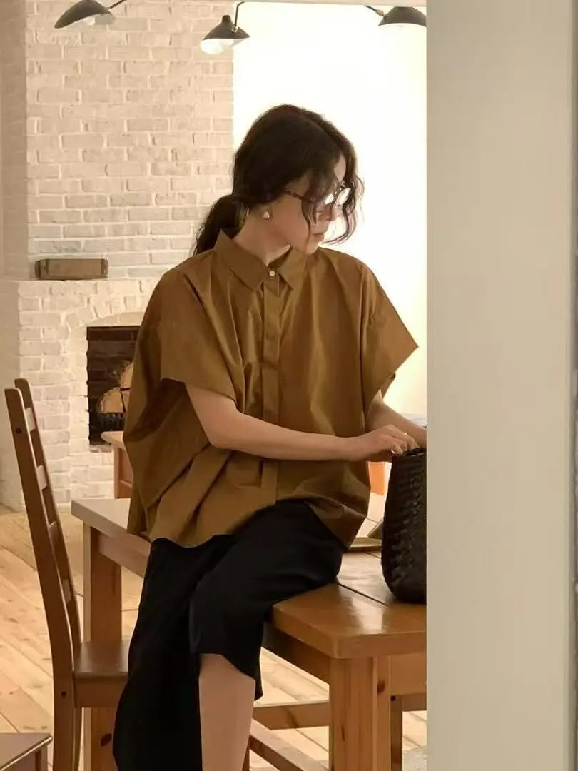 韓國直送Timeless Button-Up Top REVE＃40000