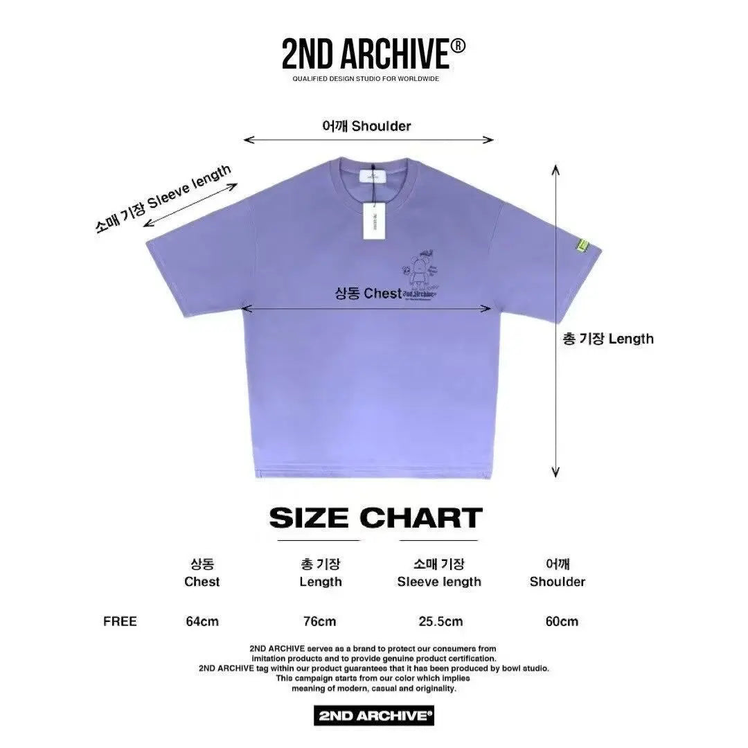 韓國直送 2ND ARCHIVE Thunderbrick Scotch Tee HLY & CHOCCICO