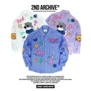 韓國直送 2ND ARCHIVE Crayon Beanie Cat Shirt 2ND ARCHIVE