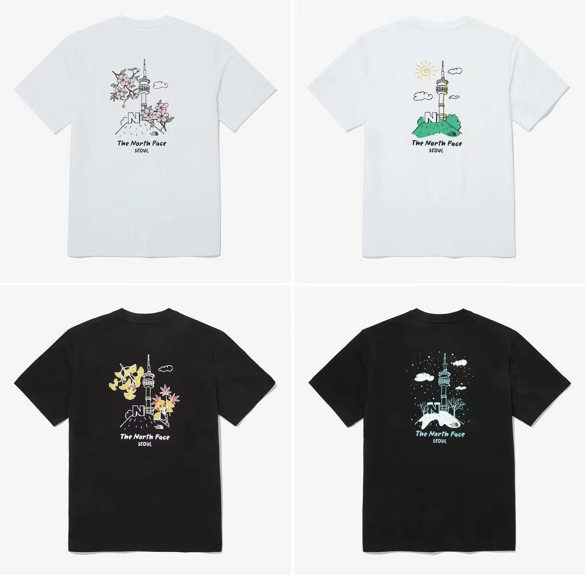 TNF Seoul four seasons Tee -4 Color