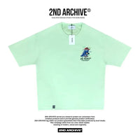 韓國直送 2ND ARCHIVE Headset Autograph Pen Dinosaur Tee HLY & CHOCCICO