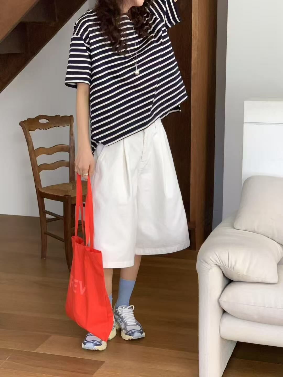 韓國直送Timeless Stripe Top