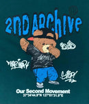 🇰🇷韓國直送🇰🇷 2ND ARCHIVE Swg Crayon Bear T-shirt -4 Color APM 537 BOWL