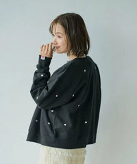 日本直送Coen Fleece Snap Cardigan HANNA