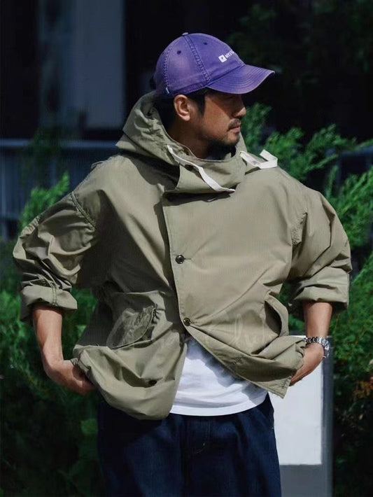 24SS nanamica Hooded Jacket  輕薄機能防水M51連帽風褸外套