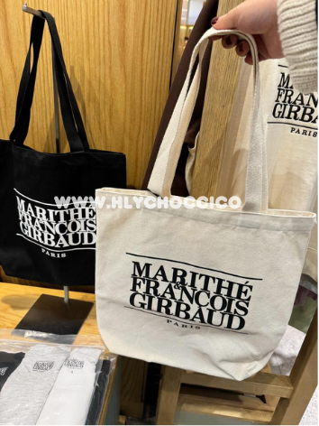 【一口價$188/個】韓國連線🇰🇷 韓國直送 MARITHE FRANCOIS GIRBAUD Classic Logo Canvas Tote Bag