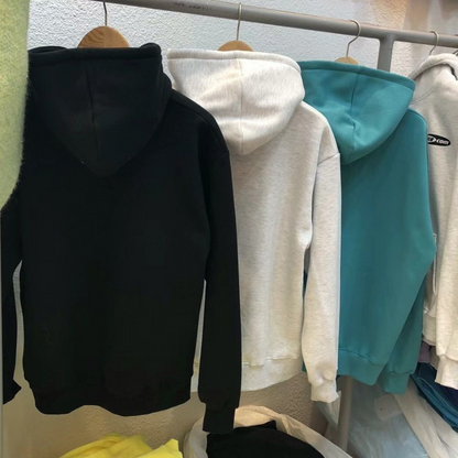 韓國直送Baron Triple Bear Embroidery Hoodie 3 Colors