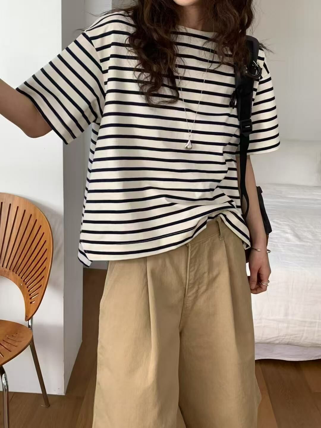 韓國直送Timeless Stripe Top