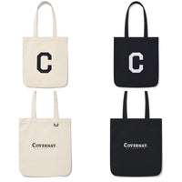 【一口價$256/個】韓國連線🇰🇷 韓國直送 COVERNAT Logo Canvas Tote Bag (大廠)