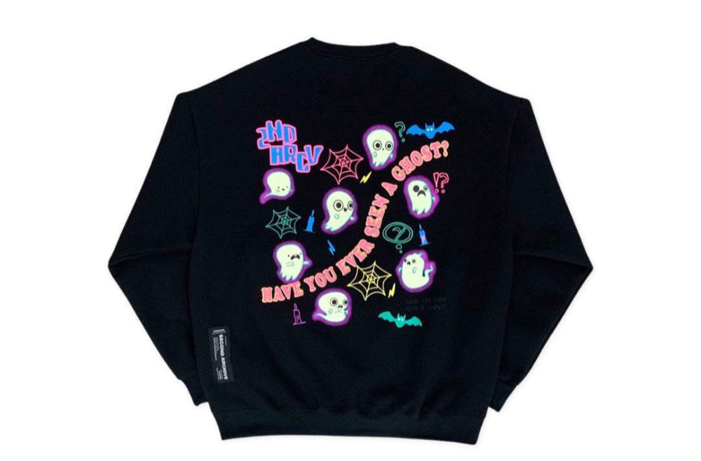 【一口價$345/件】🇰🇷韓國直送🇰🇷 2ND ARCHIVE Luminous Ghost Sweatshirt 2ND ARCHIVE