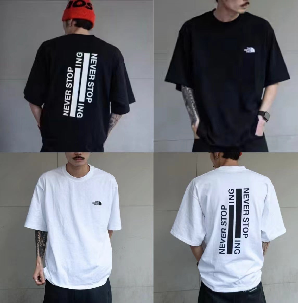 TNF Never Stoping Tee - 4 color