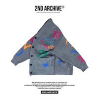 【一口價$410/件】🇰🇷韓國直送🇰🇷 2ND ARCHIVE Cloud Cartoon Cardigan 2ND ARCHIVE
