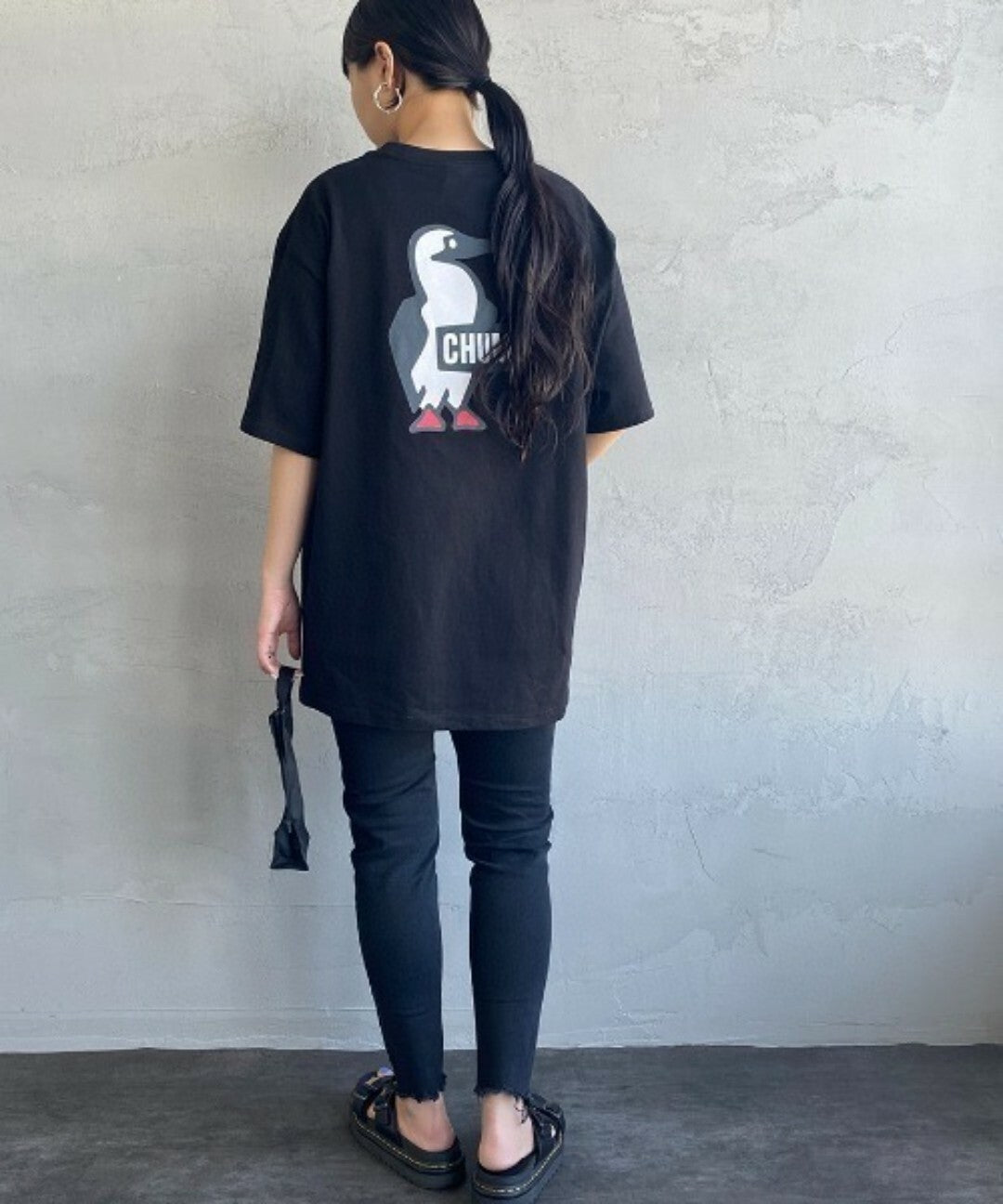 CHUMS booby Logo Tee