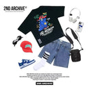 韓國直送 2ND ARCHIVE Headset Autograph Pen Dinosaur Tee HLY & CHOCCICO