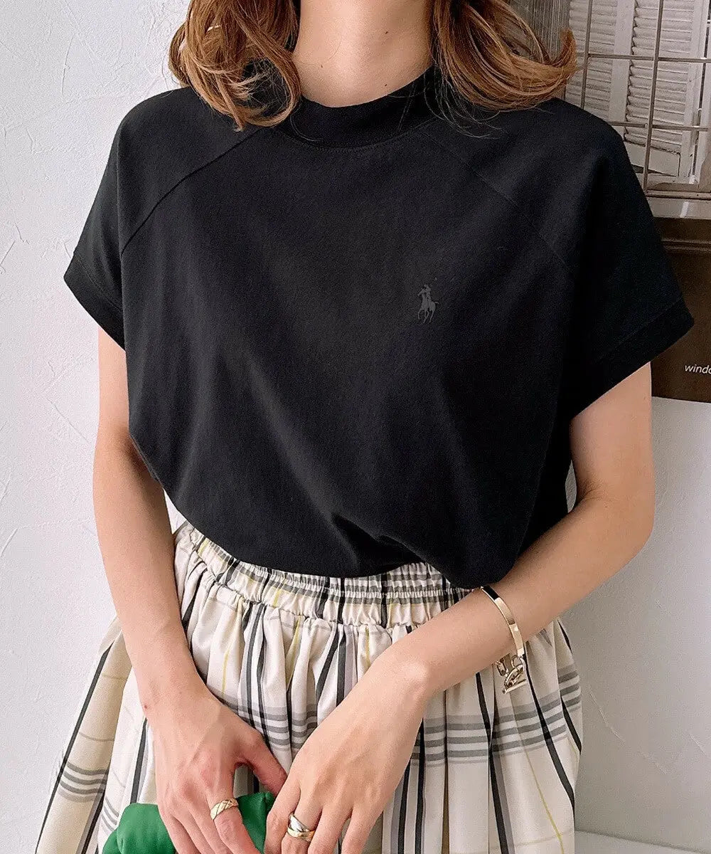 RL微高領刺繡Tee |6色入 (大廠)223064＃88