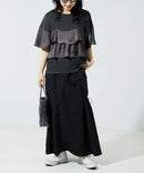 日本直送Bustier Style Layered Ruffle Short Sleeve Tops FREAK'S STORE(Rakuten Fashion)