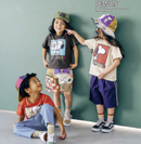 日本直送F.O.KIDS PEANUTS Collaboration Fade  Patterns  Tee (大廠)