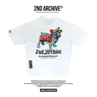 韓國直送🇰🇷 2ND ARCHIVE Tape Bulldog  T-shirt - 4 Color APM 537 BOWL