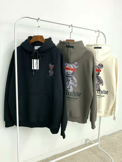 【一口價$390/件】🇰🇷韓國直送🇰🇷 2ND ARCHIVE Captured Bear Hoodies