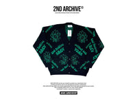 【一口價$410/件】🇰🇷韓國直送🇰🇷 2ND ARCHIVE Flower Pattern Smiley Cardigan 2ND ARCHIVE
