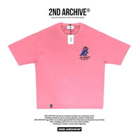 韓國直送 2ND ARCHIVE Headset Autograph Pen Dinosaur Tee HLY & CHOCCICO