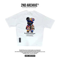 【一口價$277/件】🇰🇷韓國直送🇰🇷 2ND ARCHIVE Bear flower T-shirt - 4 Color APM 537 BOWL