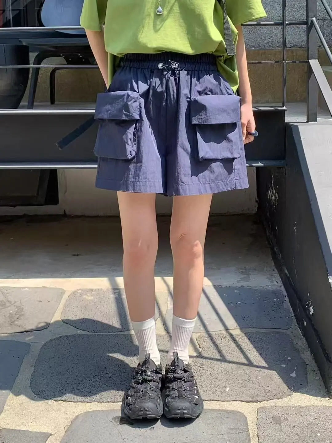 韓國直送Chic Utility Shorts ／ Comfort Tee
